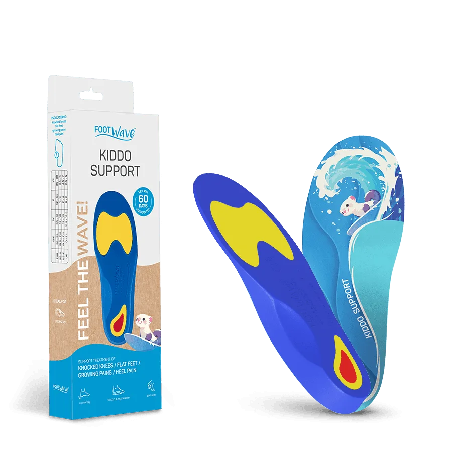 Flat Foot Insoles for Kids, orthotics shoe inserts Kiddo Support Max
